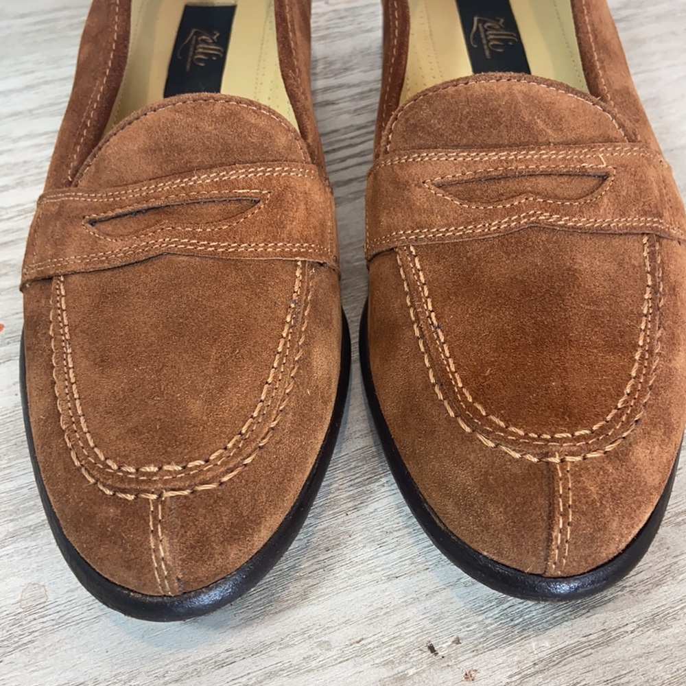 Zelli Handcrafted Suede Men Loafer size 9N Excellent Condition!